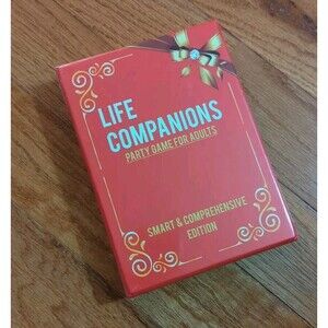 LIFE COMPANION PARTY GAME FOR ADULTS Smart & Comprehensive Edition Sealed Unopen